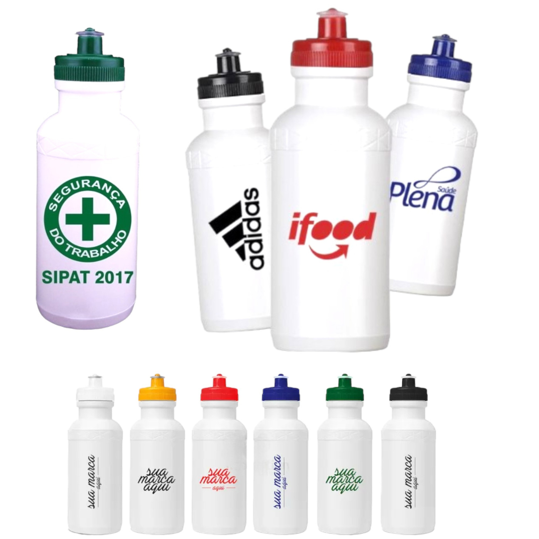 GARRAFA SIMPLES 500ML PERSONALIZADA - SQUEEZE