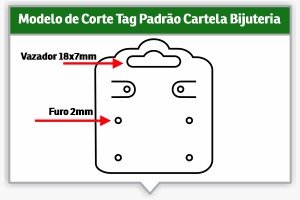 TAGS - 1000 UNIDADES - 5X5 OU 9X1 - 4X0 OU 4X1