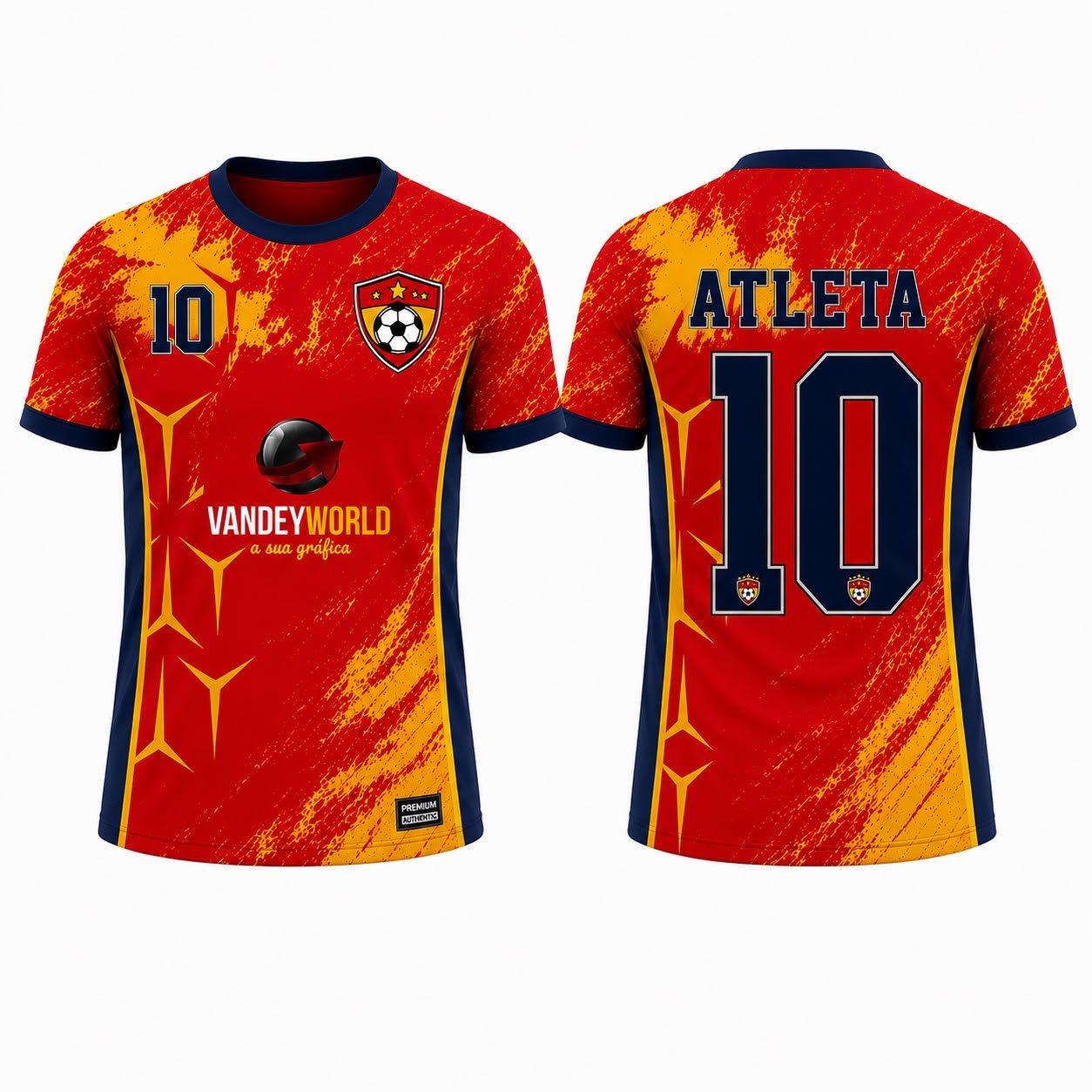 UNIFORME FUTEBOL + FAIXA CAMISA -TOTAL