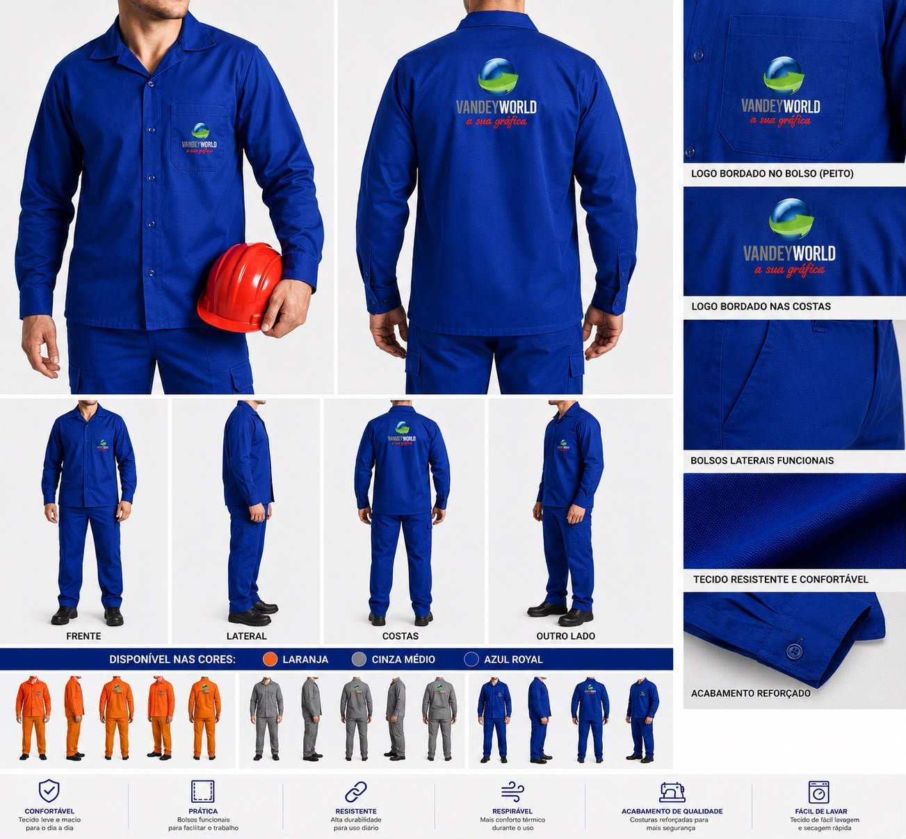 CAMISA OBRA BRIM MANGA LONGA