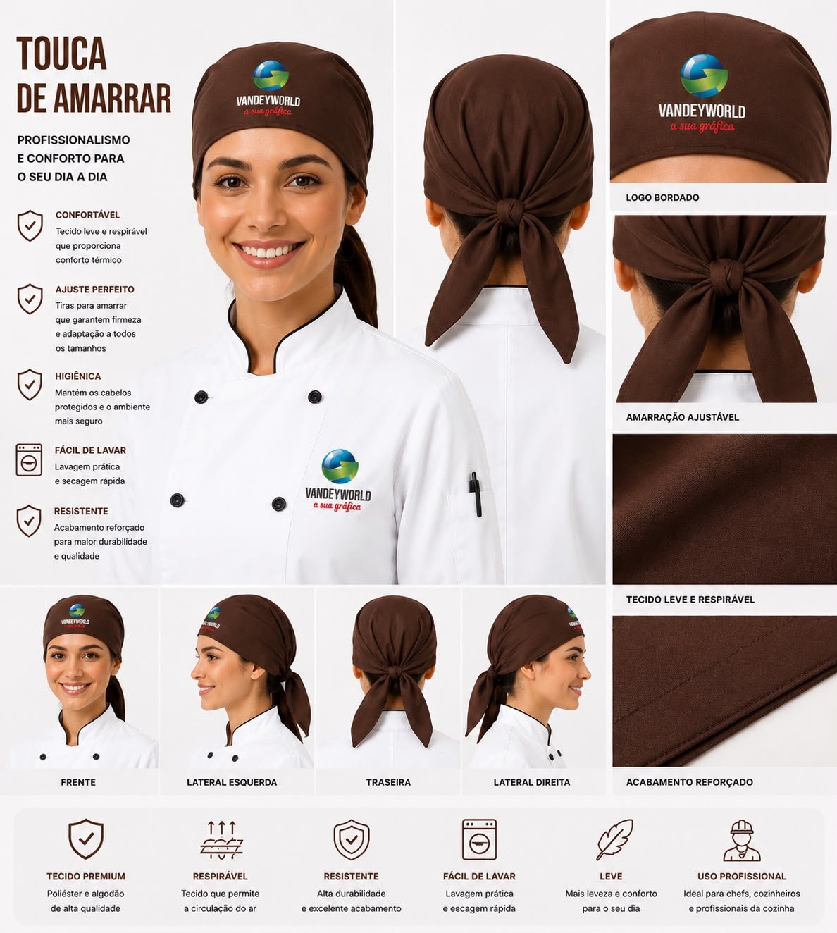 TOUCA DE AMARRAR