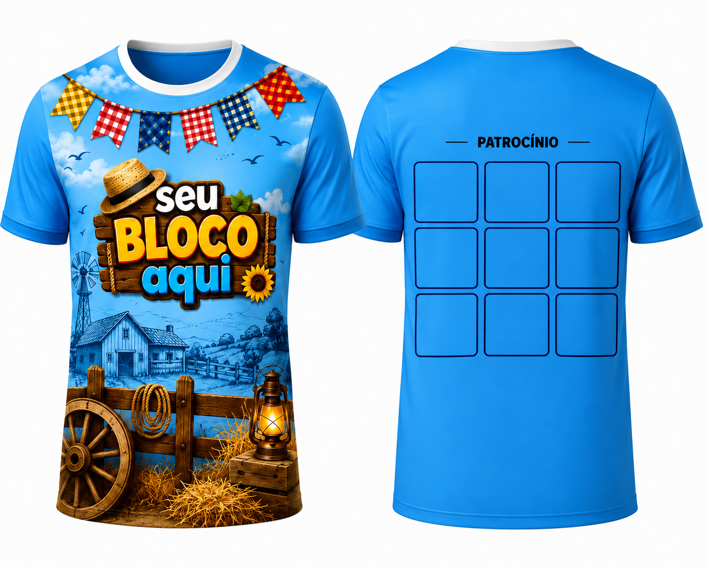 CAMISA ABADA EVENTO - TOTAL FRENTE MALHA PP CONFORT