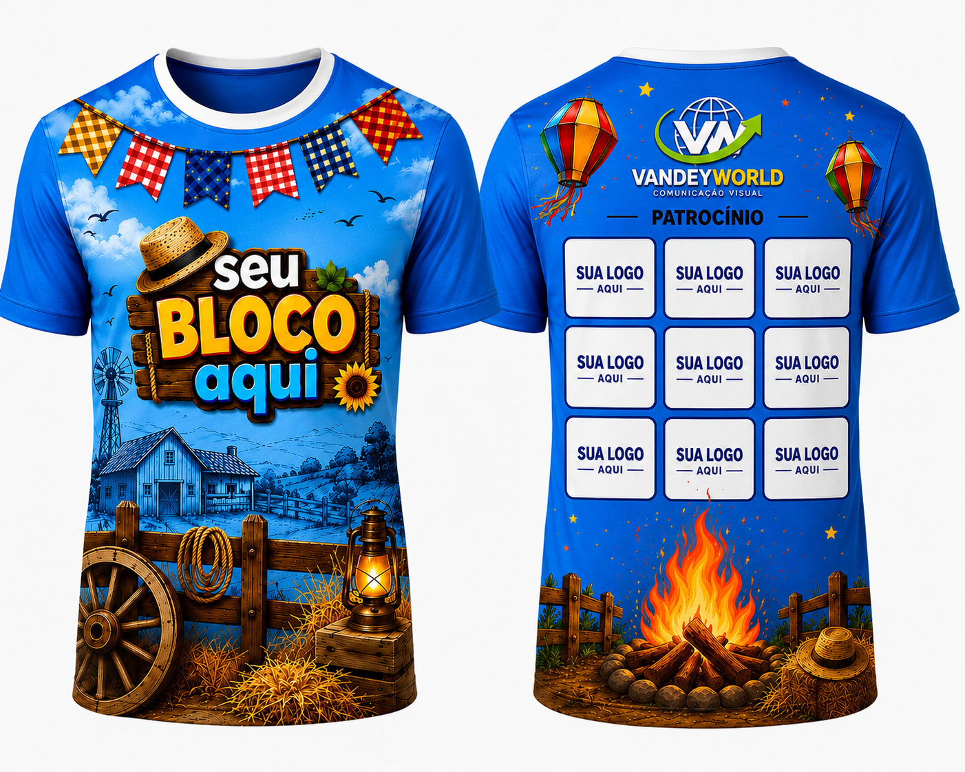 CAMISA ABADA EVENTO - TOTAL F/C MALHA PP CONFORT