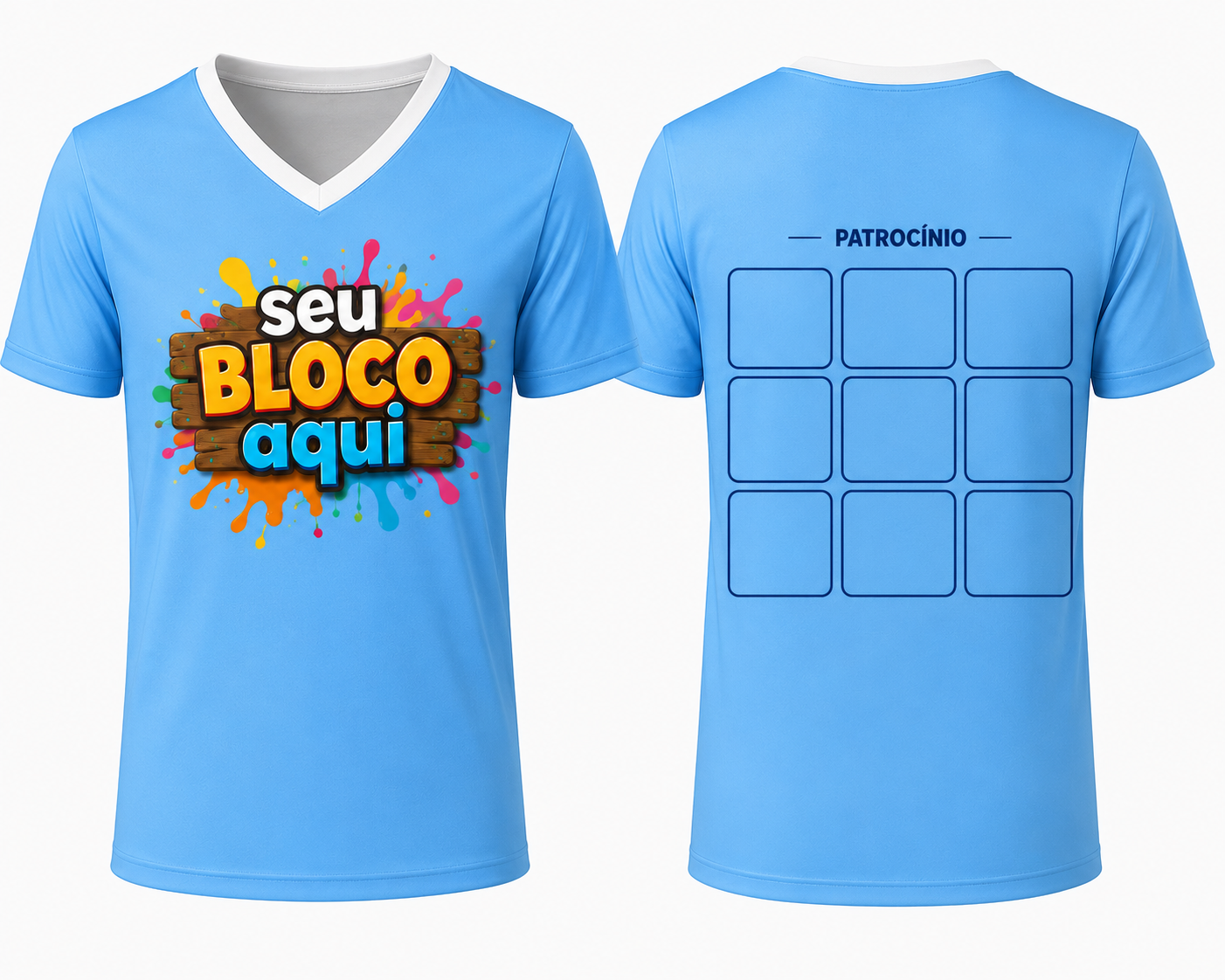 CAMISA ABADA EVENTO - LOCALIZADA - MALHA  PP CONFORT