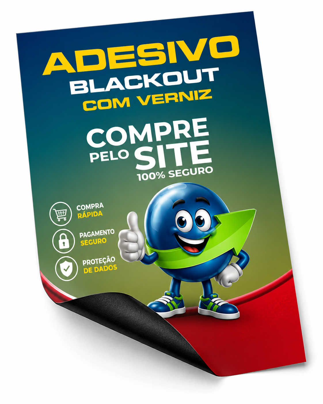 ADESIVO BLACK OUT IMPRESSO