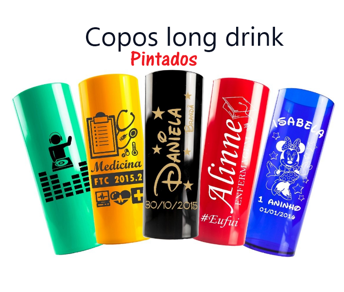 COPO LONG DRING 350ML - SILK UMA COR