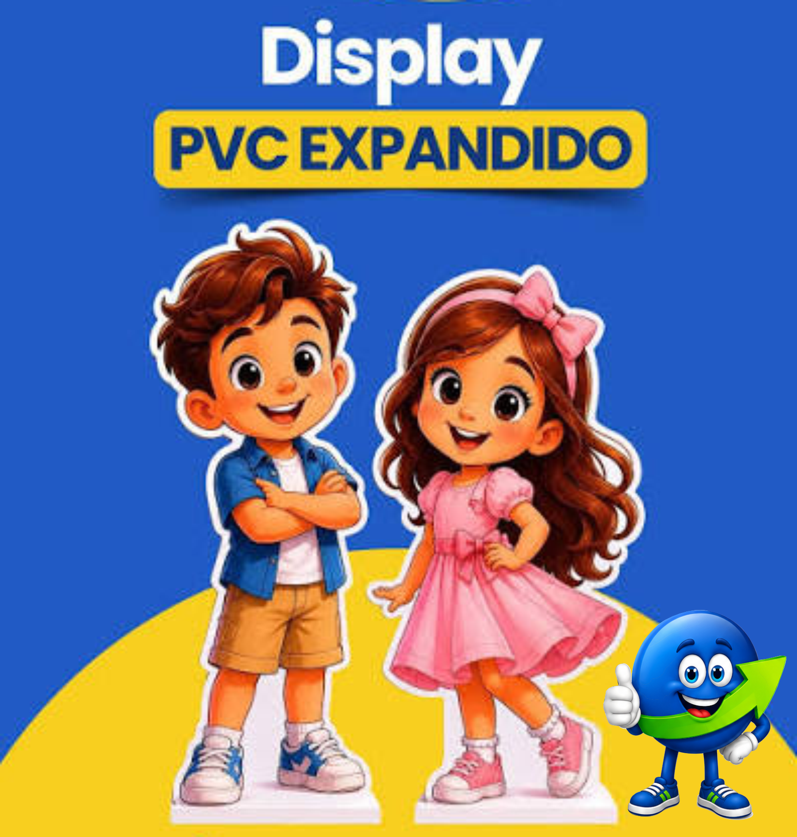 PLACA - PVC - PS2MM ADESIVADA DE UM LADO
