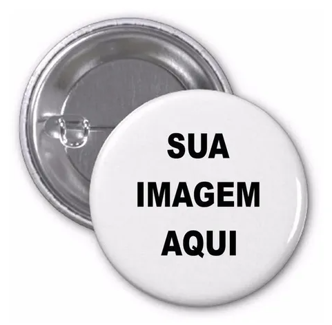 BUTTON ALFINETE PERSONALIZADO