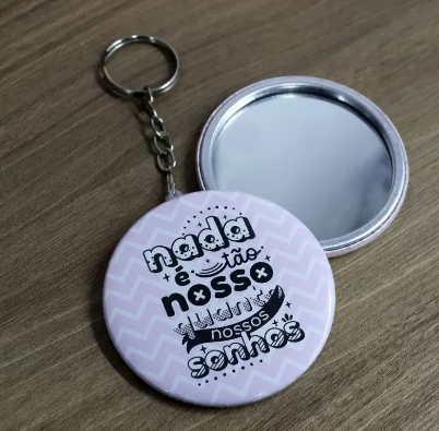 BUTTON ESPELHO PERSONALIZADO