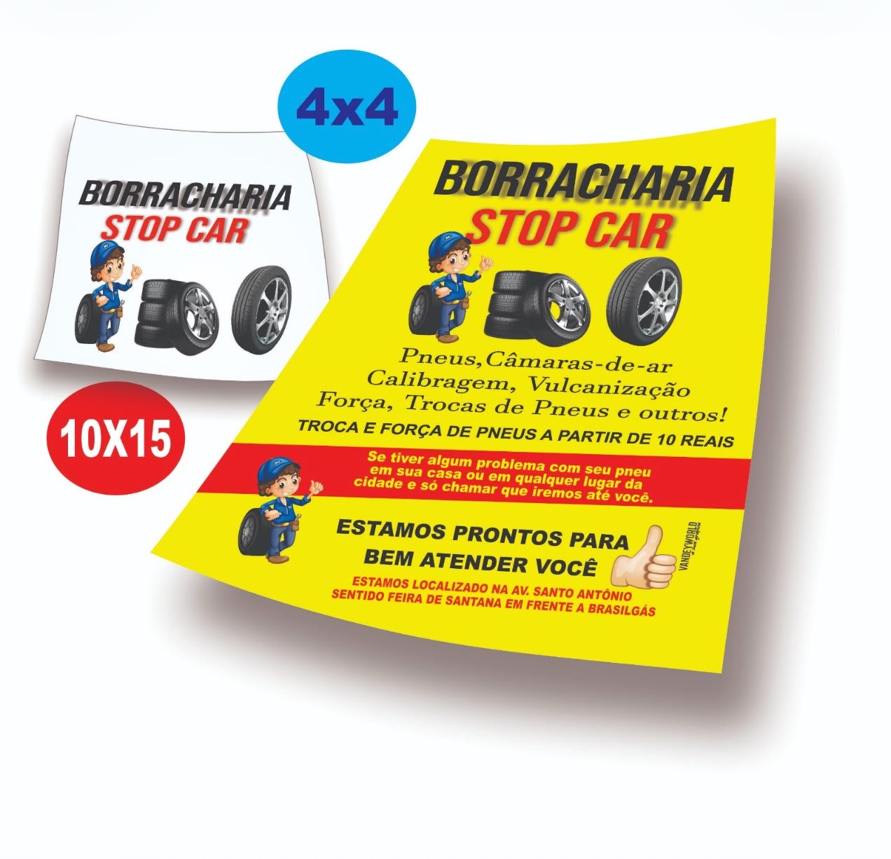 10.000 PANFLETOS 10X14  90G 4X4