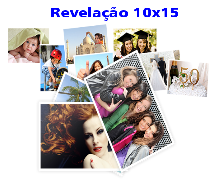 FOTO 10X15 - REVELAÇÃO - RGB