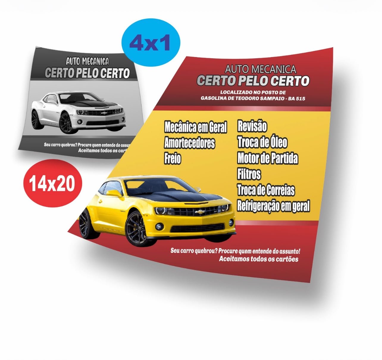 10.000 PANFLETOS 14X20  90G 4X1