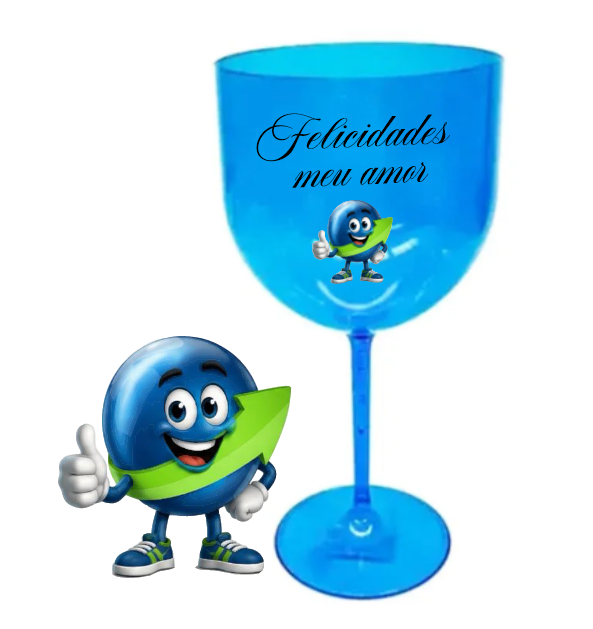 TAÇA GIN PERSONALIZADA - DTF