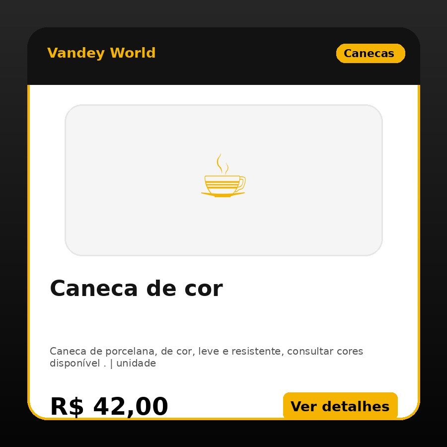 Caneca de cor