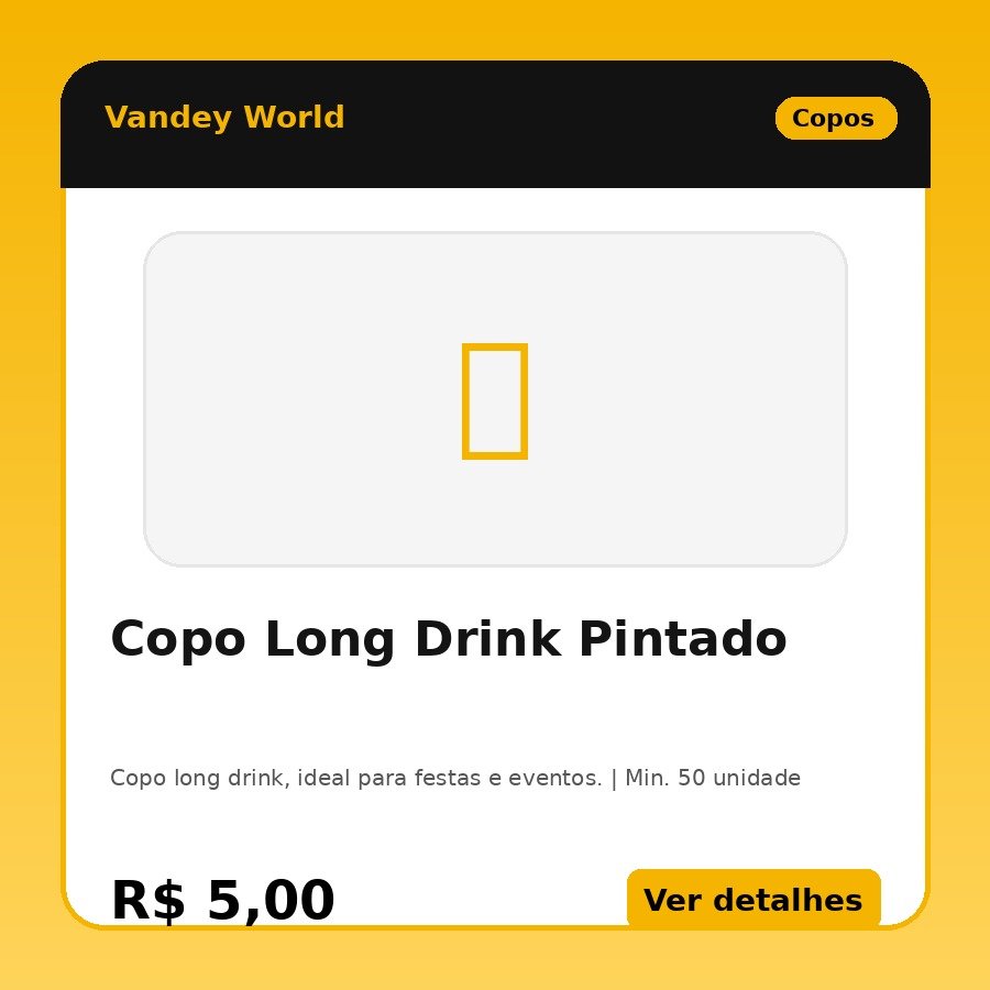 Copo Long Drink Pintado