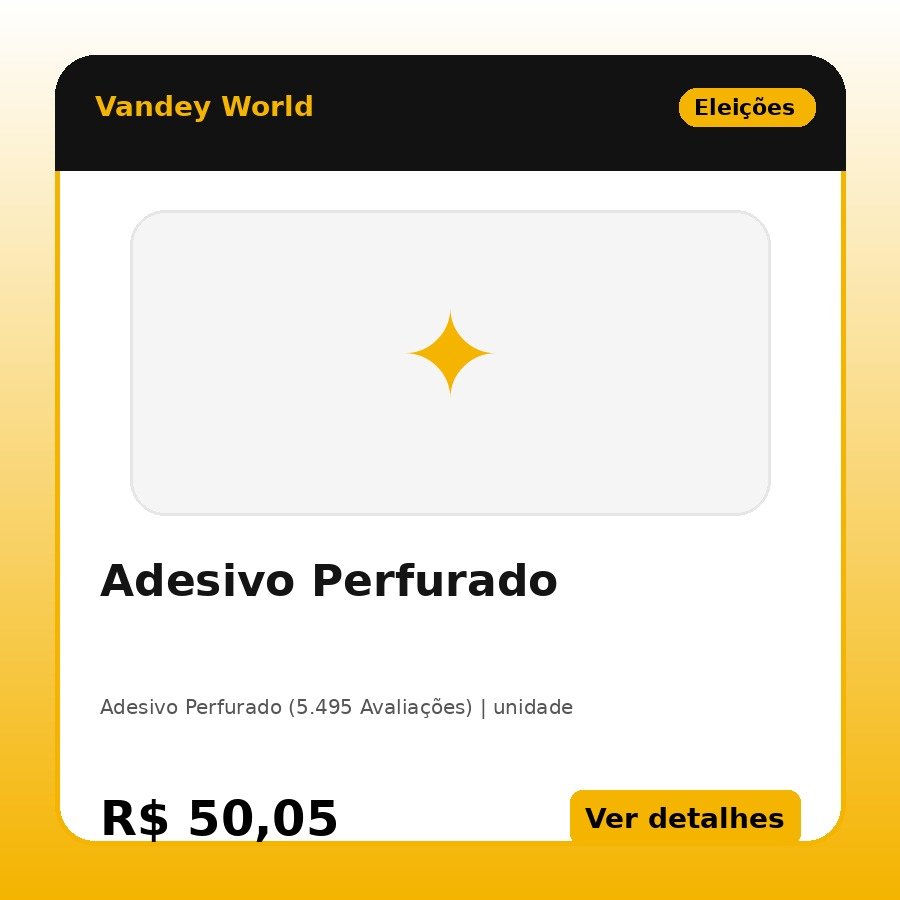 Adesivo Perfurado