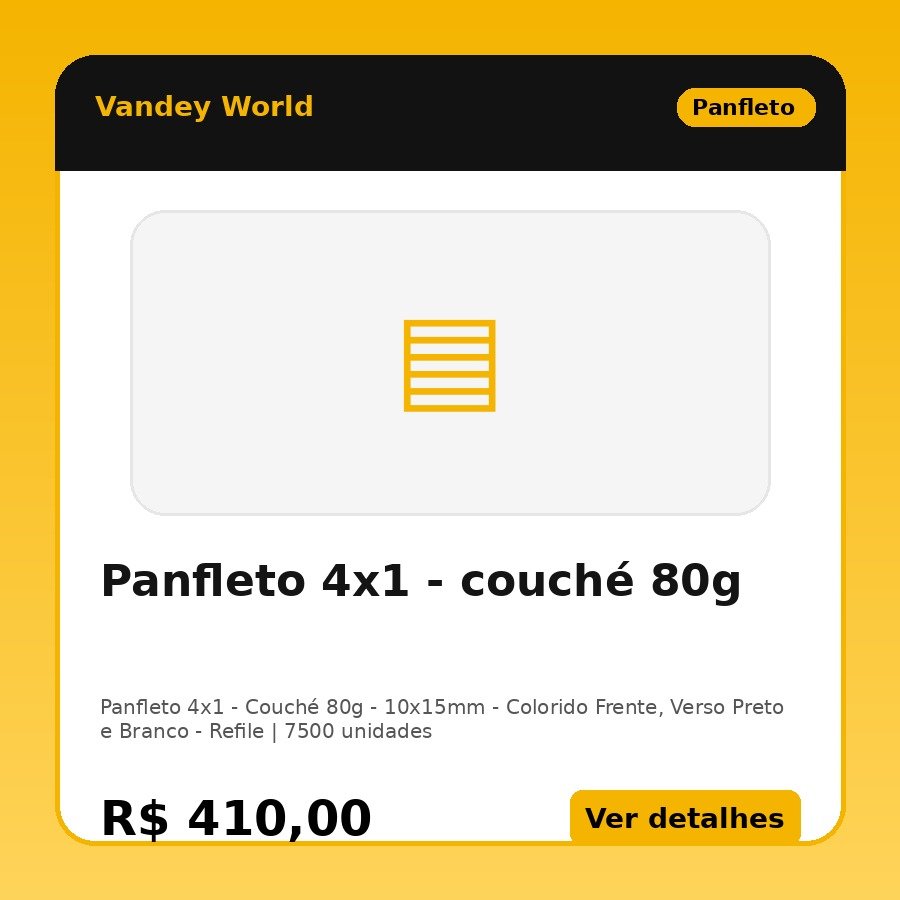 Panfleto 4x1 - couché 80g