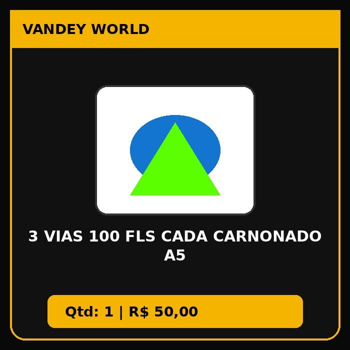 3 VIAS 100 FLS CADA CARNONADO A5