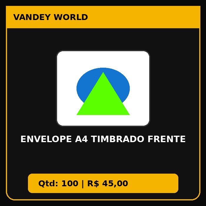 ENVELOPE A4 TIMBRADO FRENTE