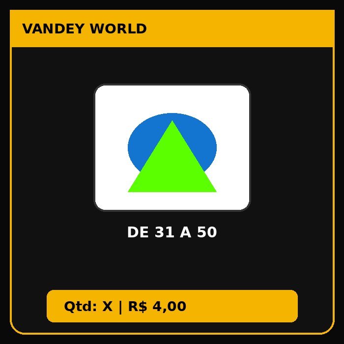 DE 31 A 50