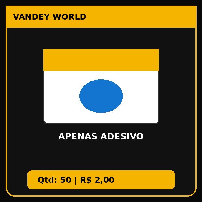 APENAS ADESIVO