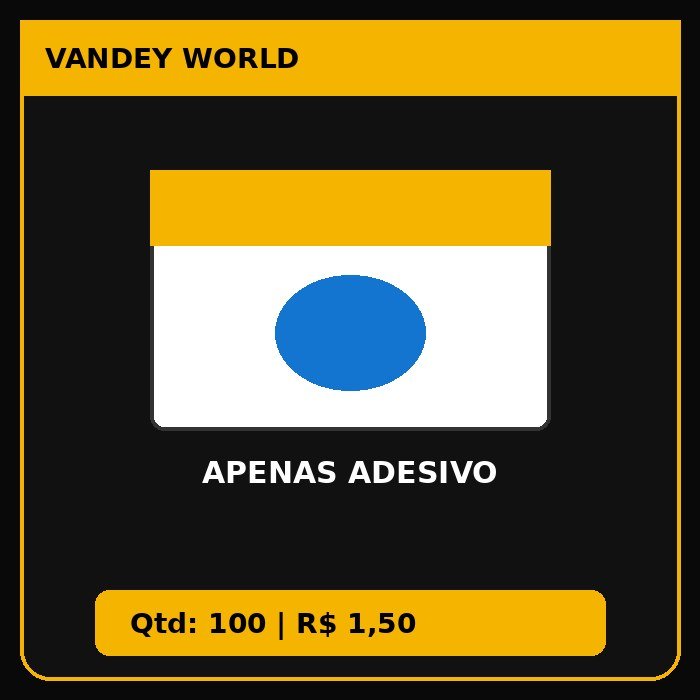 APENAS ADESIVO