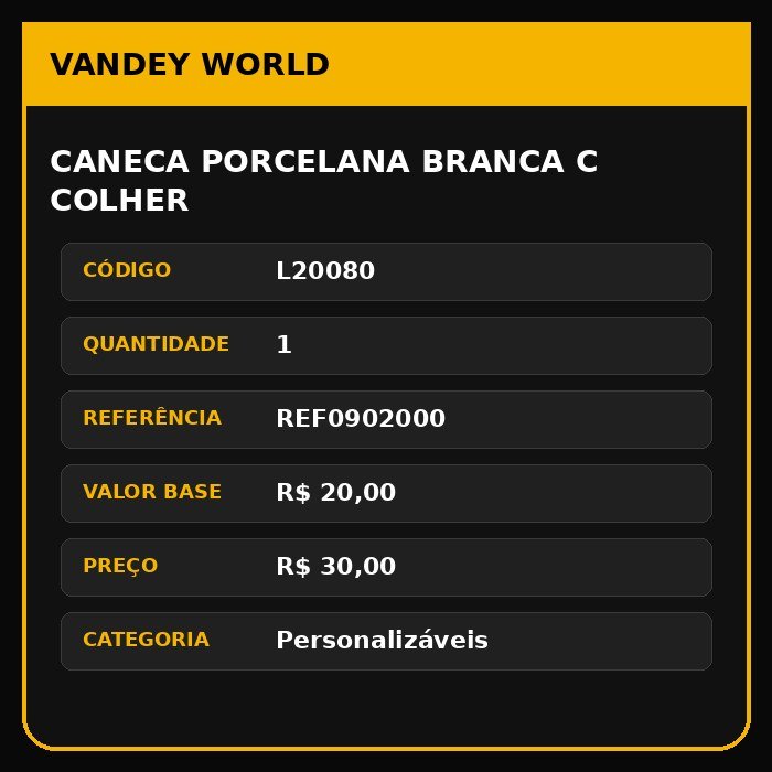 CANECA PORCELANA BRANCA C COLHER