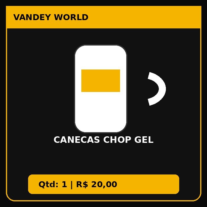 CANECAS CHOP GEL